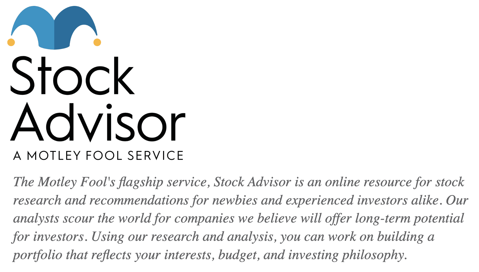 Motley Fool Stock Advisor